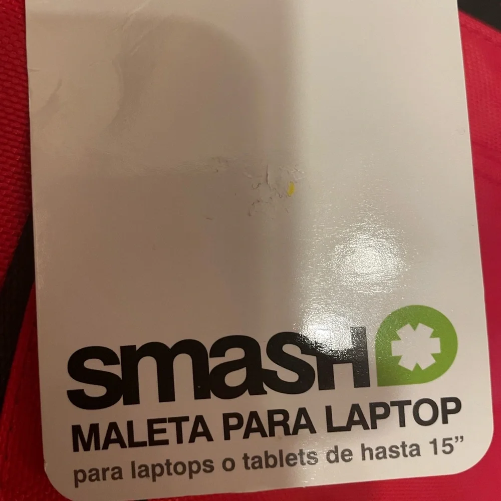 Red Smash Laptop Case 16”x3.5”x12” NWT